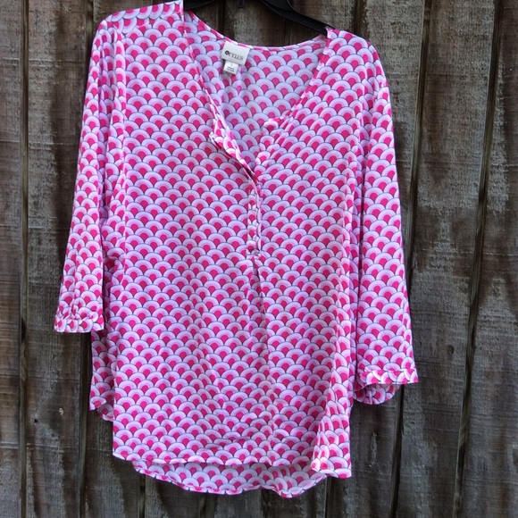 STYLUS Tops - Stylus 3/4 Sleeve Blouse STYLUS Tops - Stylus 3/4 Sleeve Blouse